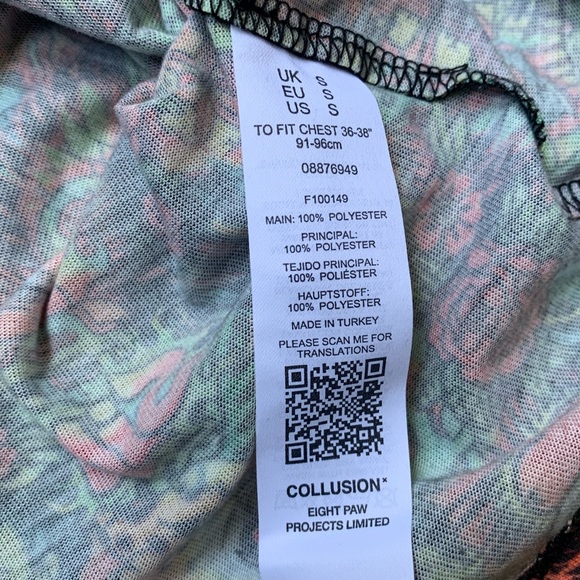 Collusion : tattoo print shirt - Picture 10 of 13